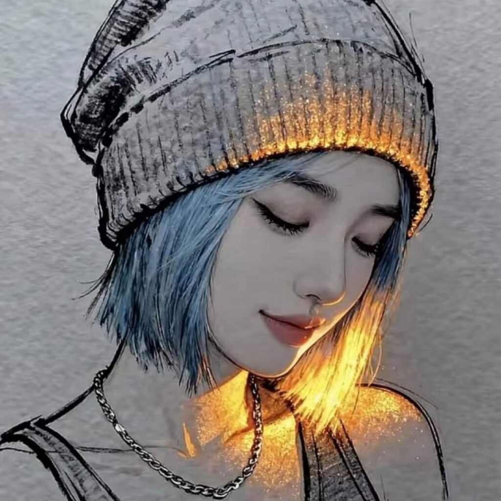 Cute DP for Girls