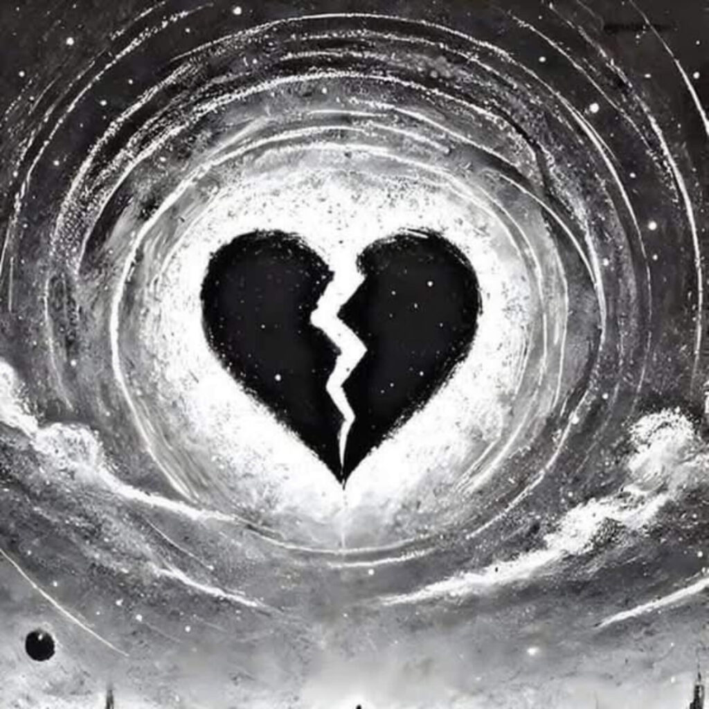 Broken Heart DP for Instagram
