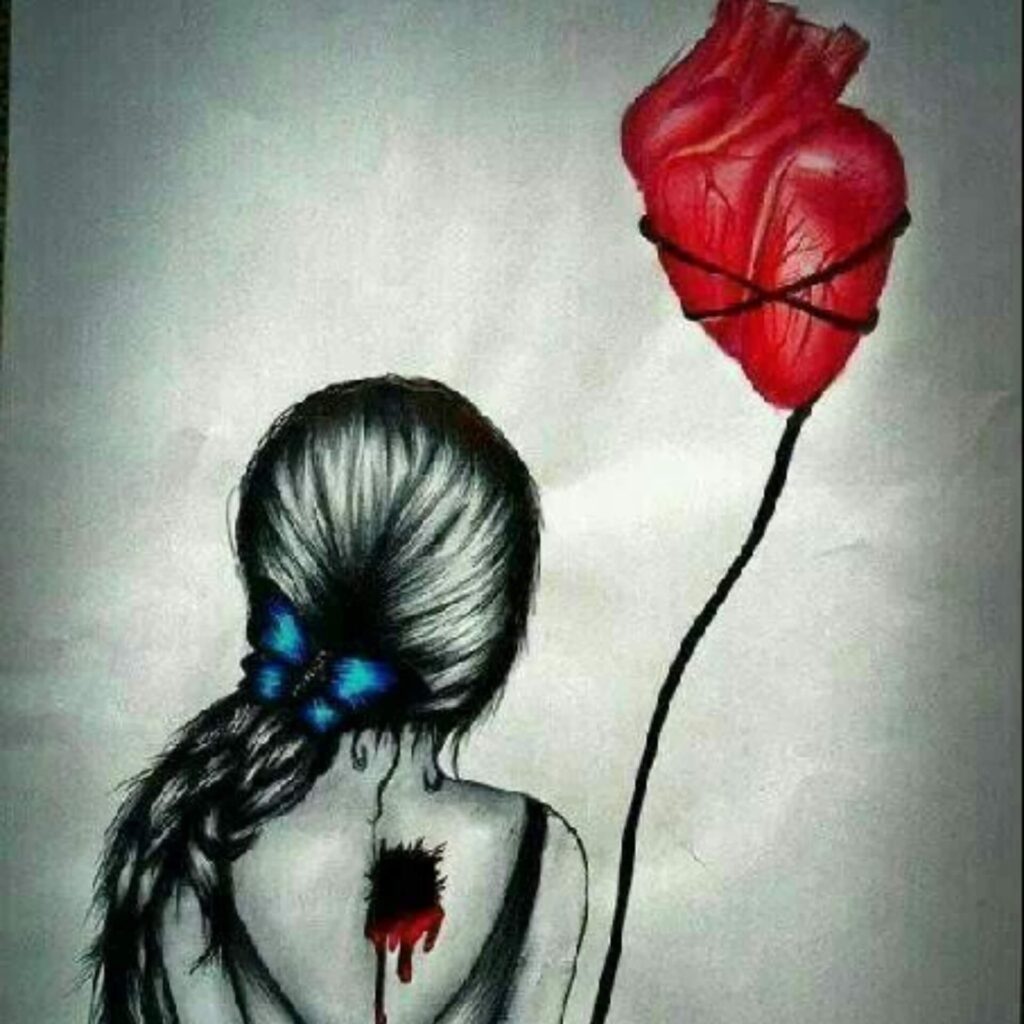 Sad Broken Heart DP
