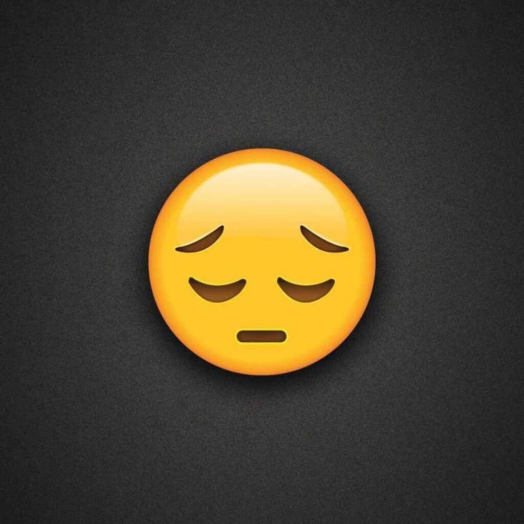Sad Emoji DP
