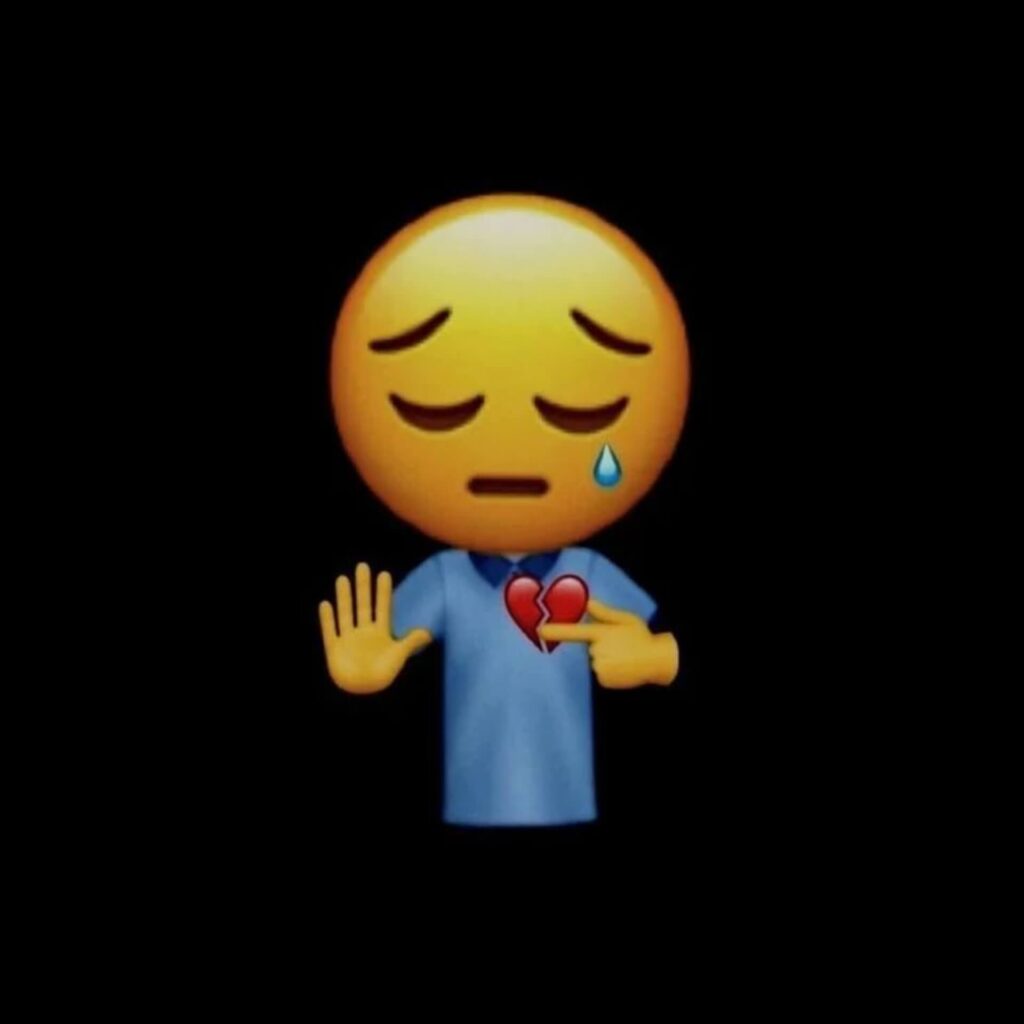 Sad Emoji dp Boy
