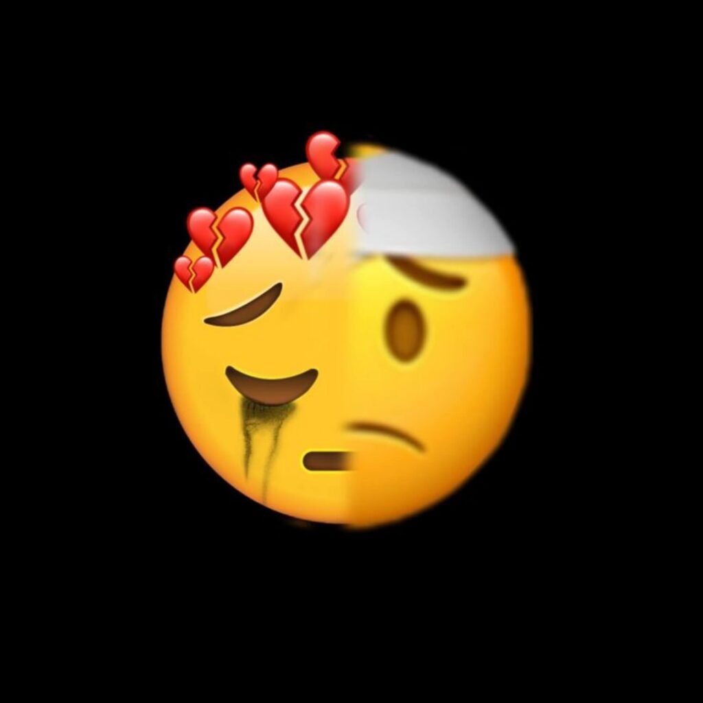 Attitude DP For Sad Emoji
