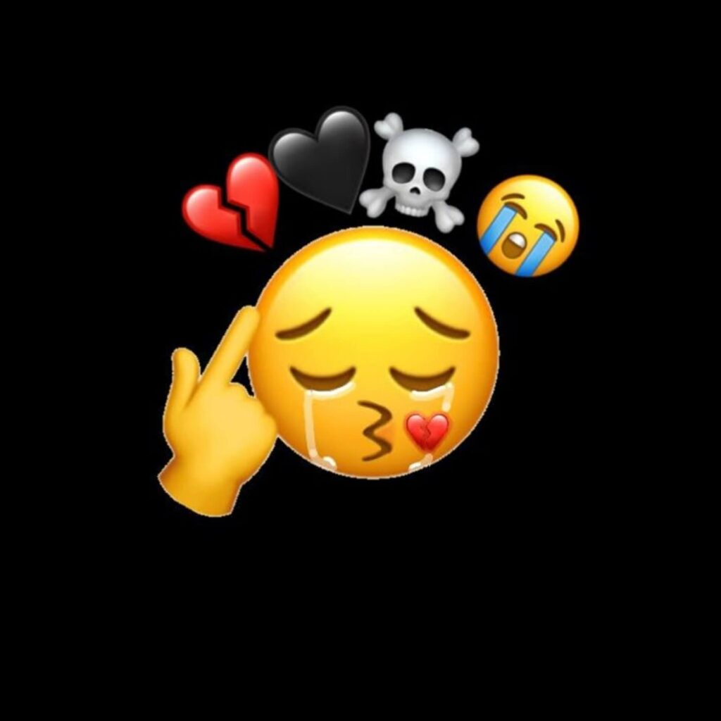 Sad Emoji dp Boy
