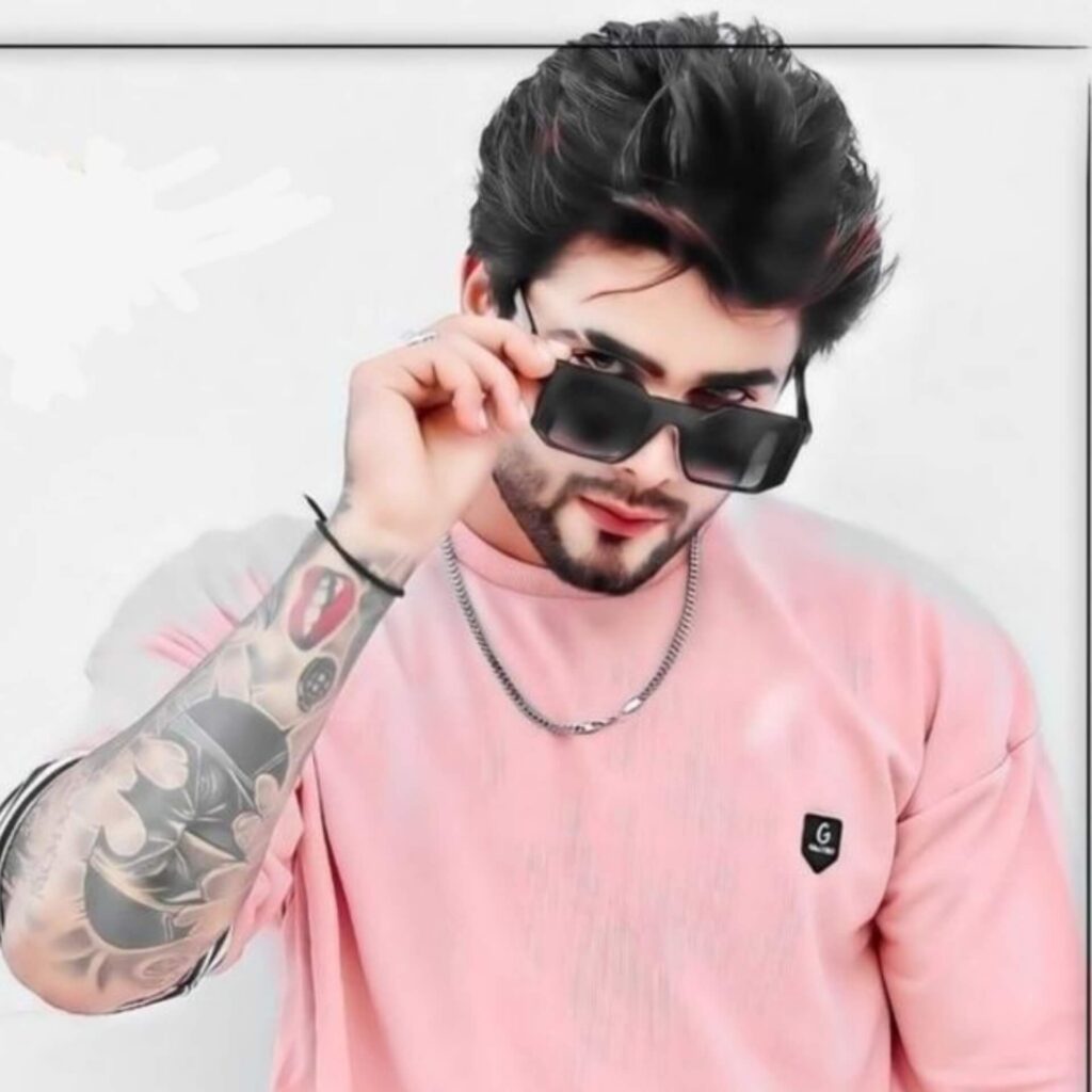 Attitude Stylish Handsome Boy Pic
