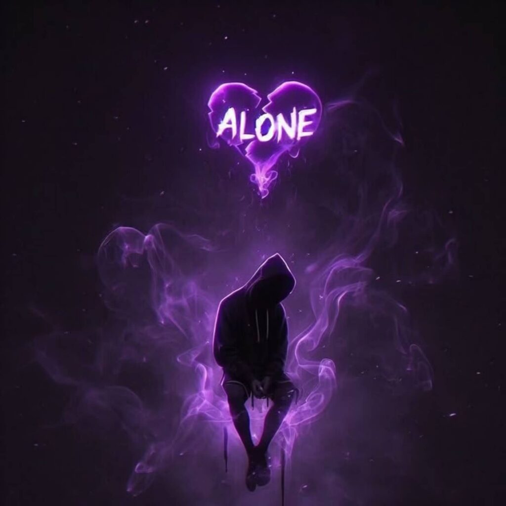 Alone dp for whatsapp
