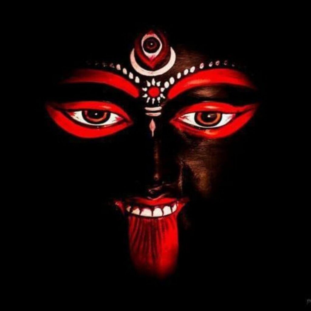 Durga Maa Face Photo Hd
