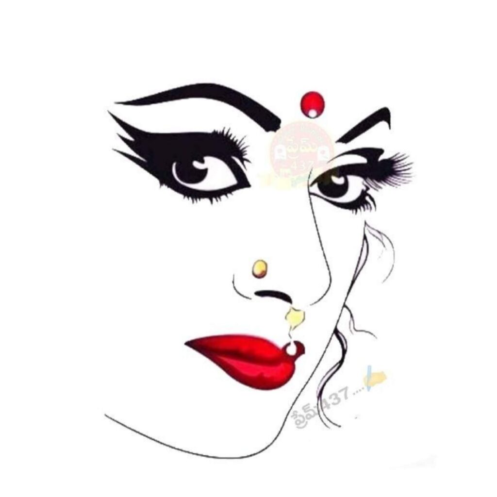 Durga Maa Face Photo Hd
