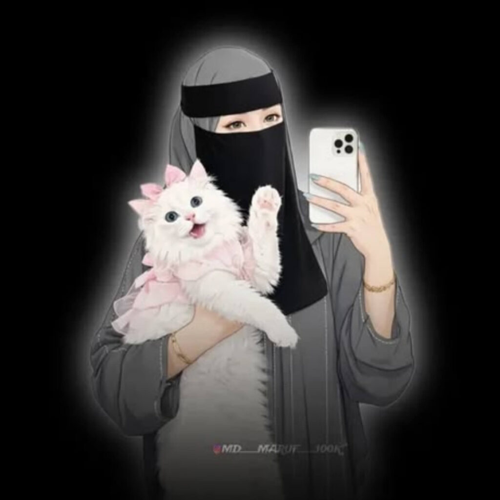 Stylish hijab girl Dp
