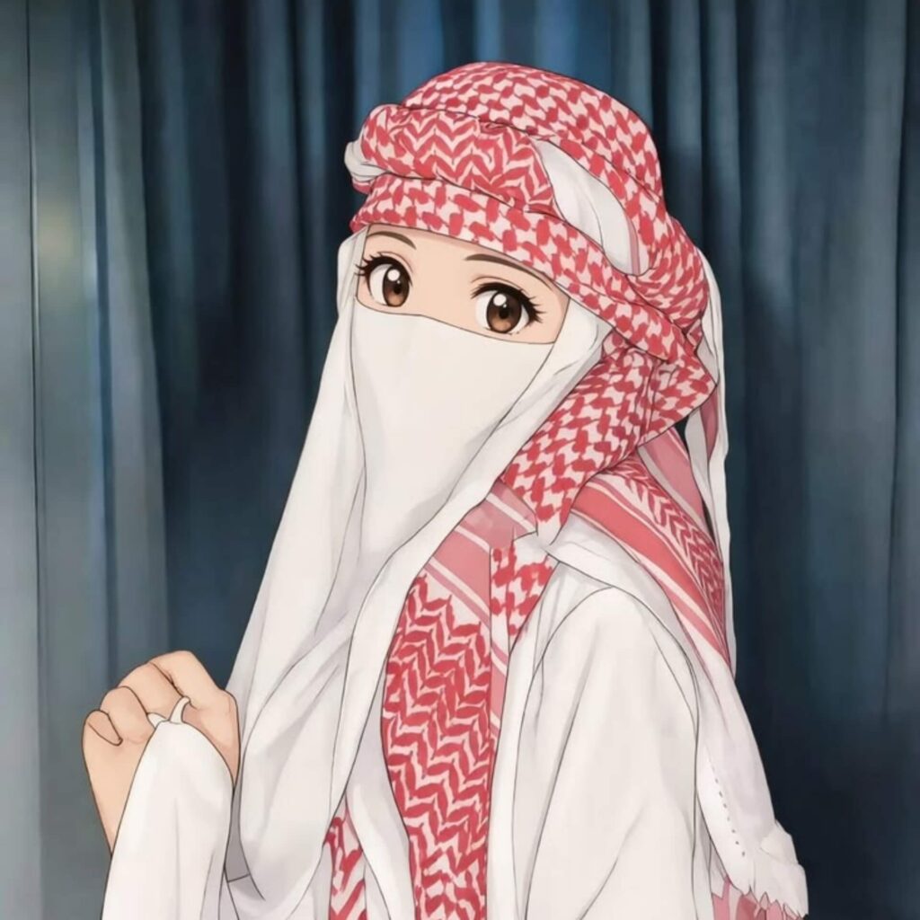 Beautiful girl in hijab dp
