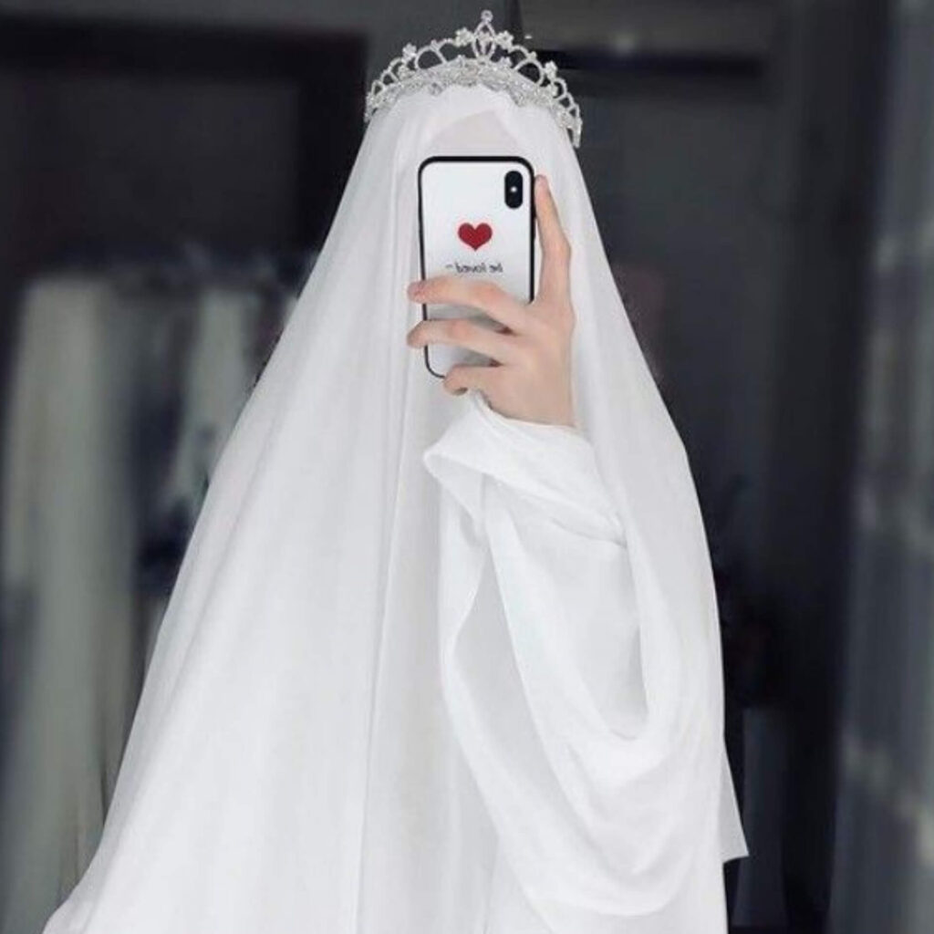 Beautiful girl in hijab dp
