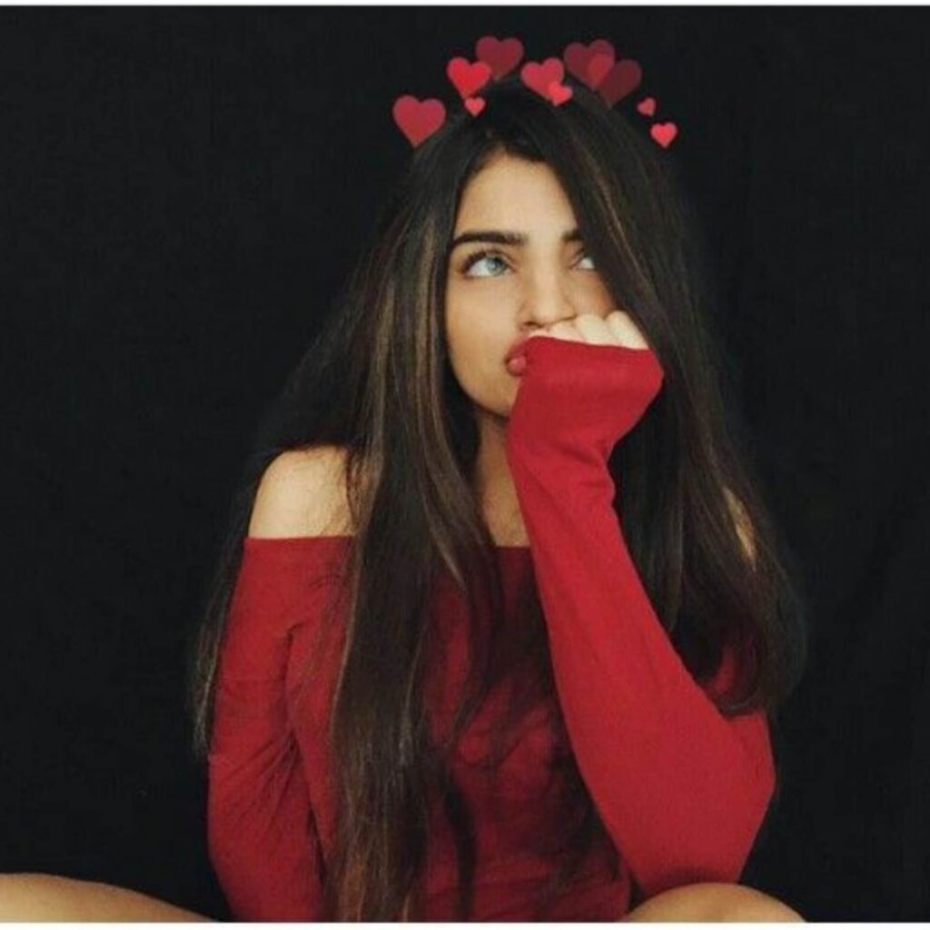 Cute girl Pic Cartoon
