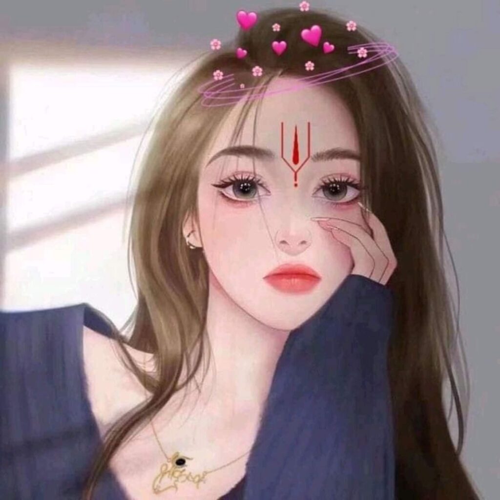 Cute Girl Pic Hidden Face
