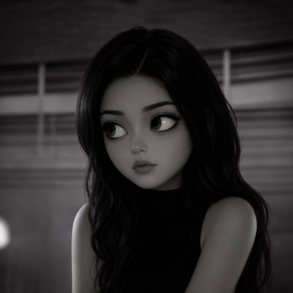 Beautiful girl pic simple

