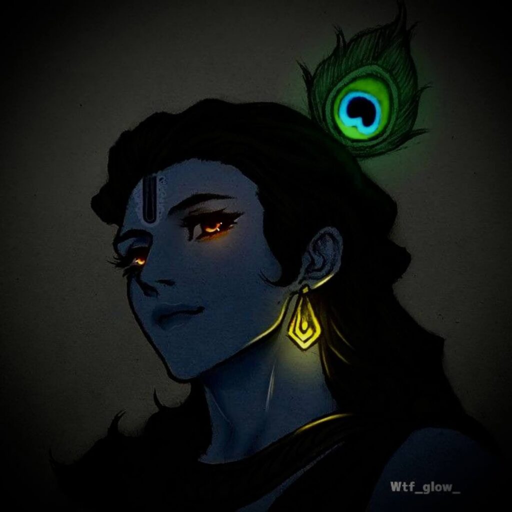 Krishna Images Black And White
