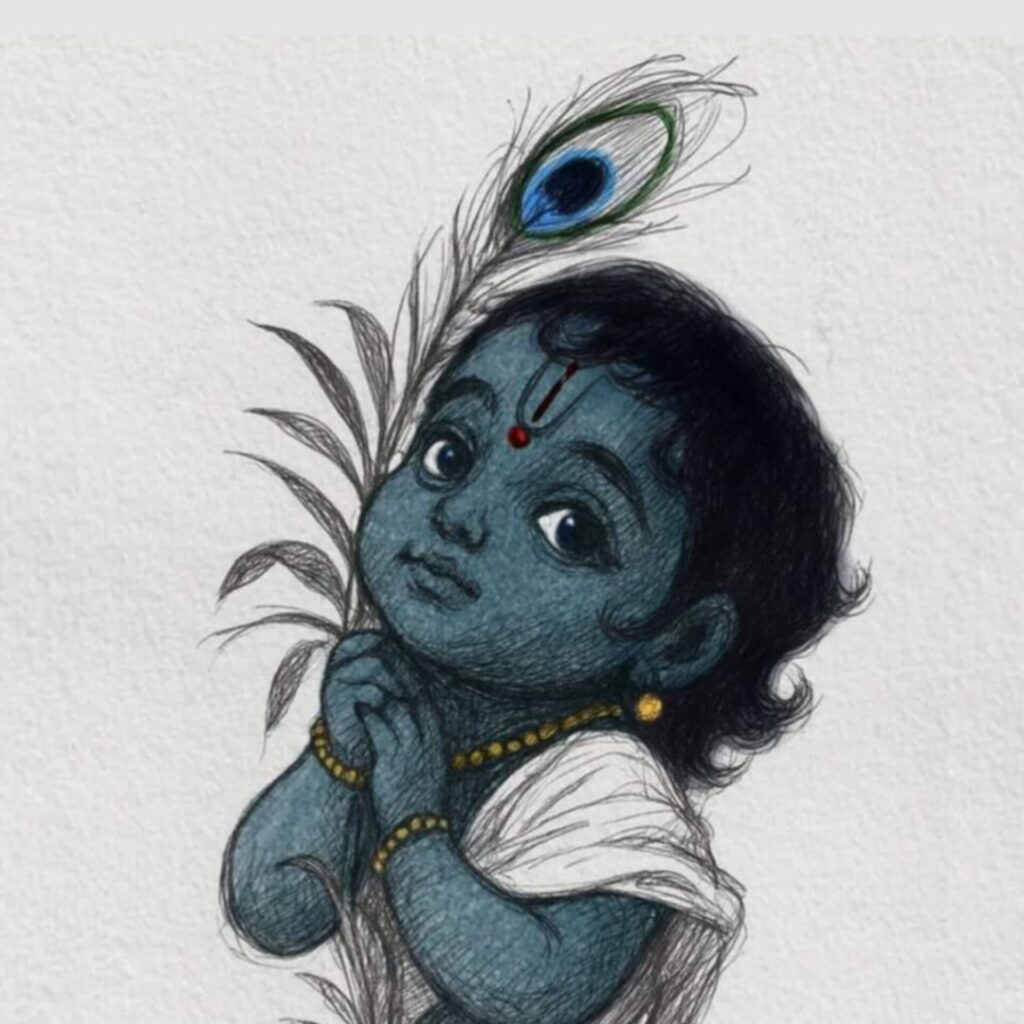 Krishna Images Baby
